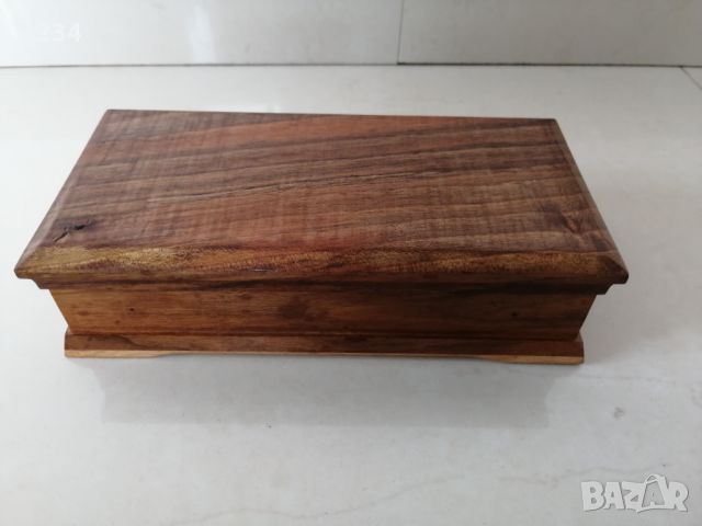 Дървена кутия 20 х 10 h 5.5 см. , снимка 8 - Други стоки за дома - 45716103
