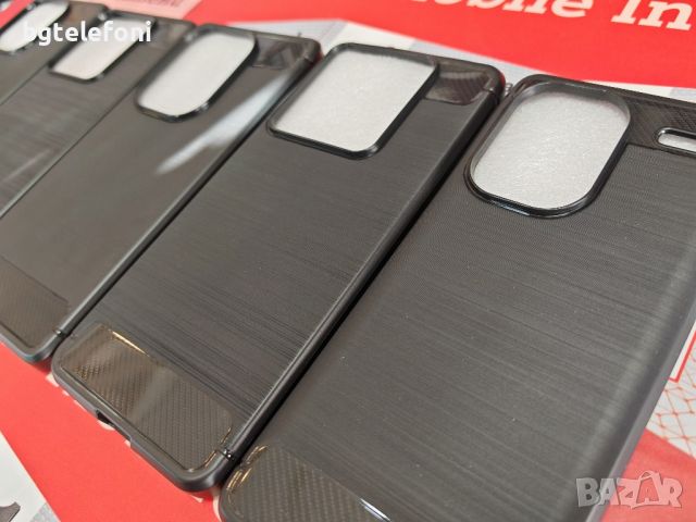 Xiaomi Redmi Note 13 4G/5G,Note 13 Pro 4G/5G,Note 13 Pro Plus 5G  силикон карбон, снимка 4 - Калъфи, кейсове - 45689004
