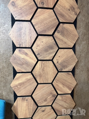 Шестоъгълен акустичен панел , снимка 2 - Декорация за дома - 52875998