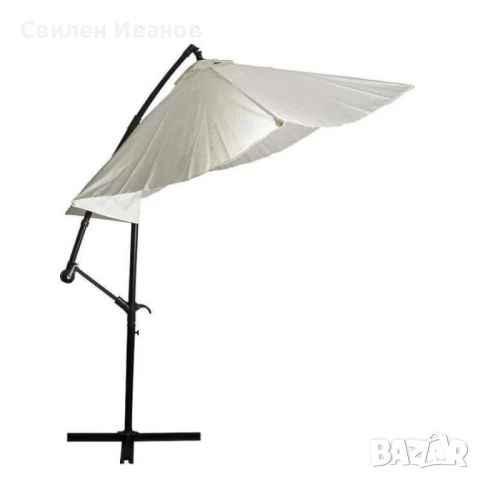 ✨ Градински чадър MUHLER 3 м – стил и защита за вашето външно пространство!  📏, снимка 3 - Градински мебели, декорация  - 50470170