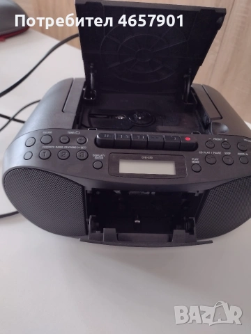 радиокасетофон с диск Сони, снимка 6 - Радиокасетофони, транзистори - 54204066