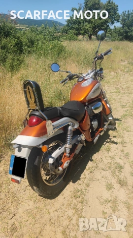 Чопър Aprilia Classic 125 регистриран Двутактов Бартер, снимка 2 - Мотоциклети и мототехника - 53766674