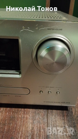 Denon AVR-1610 receiver усилвател, снимка 3 - Ресийвъри, усилватели, смесителни пултове - 54195652