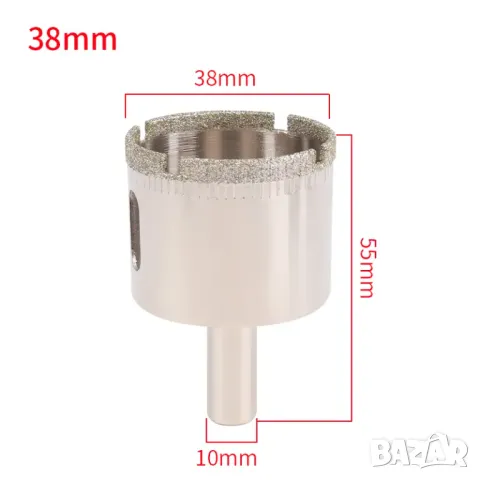 Диамантени свредла различни размери, снимка 1