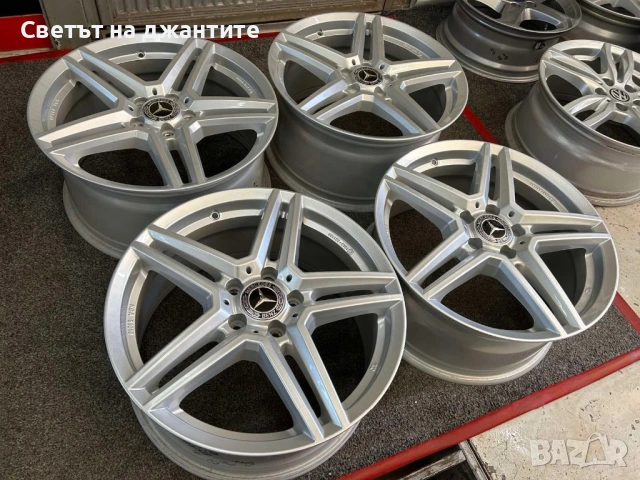 Джанти 18 цола 5х112 Mercedes E Klass W212 W213 C Klass W205 W206 S Klass W221 GLK V Klass Vito, снимка 2 - Гуми и джанти - 53500408