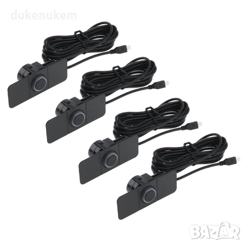 Паркинг сензори за кола с 4 ултразвукови датчика, със зумер, снимка 5 - Аксесоари и консумативи - 51755991