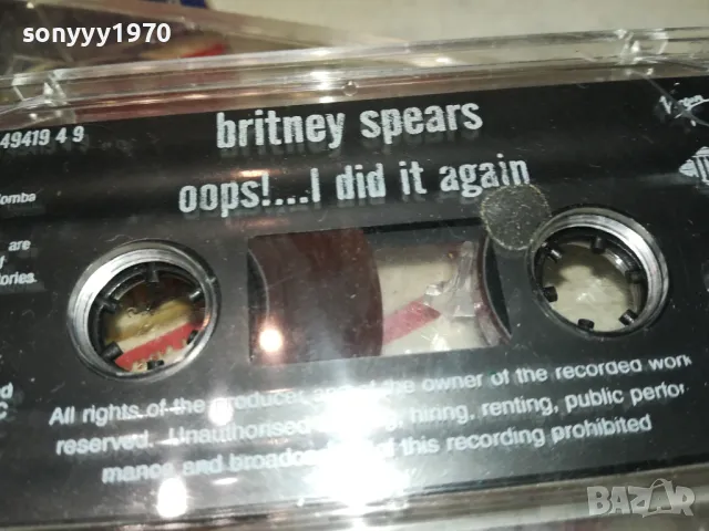 BRITNEY SPEARS-ORIGINAL TAPE 1802252224, снимка 10 - Аудио касети - 49185808