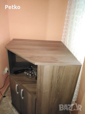 Ъглов шкаф за дневна , снимка 2 - Шкафове - 52566756
