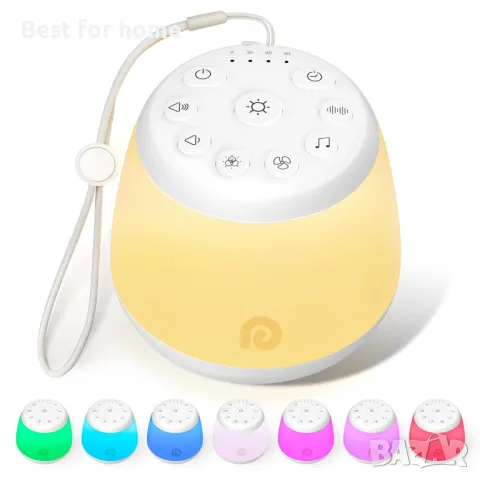 Машина за бял шум  с 24 звука и 8 нощни светлини Dreamegg