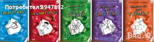 Историите на Дерек. Книга 1-5 Дженет Тажиян