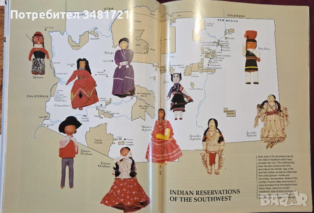 Югозападните индиански племена / Southwestern Indian Tribes, снимка 9 - Енциклопедии, справочници - 54244987