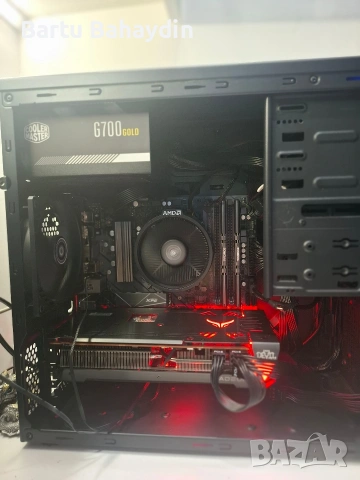 Геймърски компютър ryzen 5 3600 | RX 6600xt | 16 gb RAM, снимка 4 - Геймърски - 53667976
