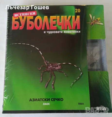 Истински буболечки БРОЙ 20- АЗИАТСКИ СЕЧКО + СПИСАНИЕ! + КУТИЯ!, снимка 1 - Колекции - 47245673