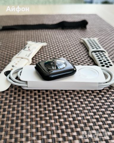 КАТО НОВ! /*ЛИЗИНГ*/ Apple Watch Series 7 Nike 45MM / Cellular / iwatch Часовник, снимка 4 - Apple iPhone - 45112668