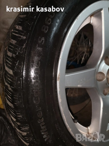 Алуминиеви джанти с гуми 16" за vw, снимка 4 - Гуми и джанти - 53299741