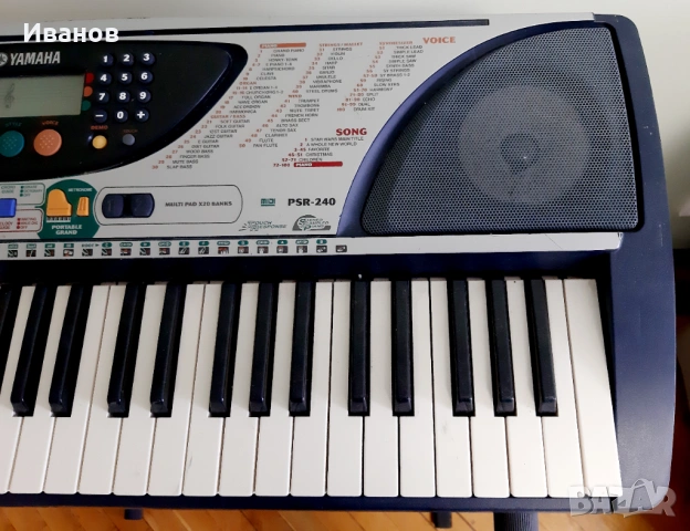 YAMAHA PSR-240 Синтезатор / Клавир, снимка 4 - Синтезатори - 54121139
