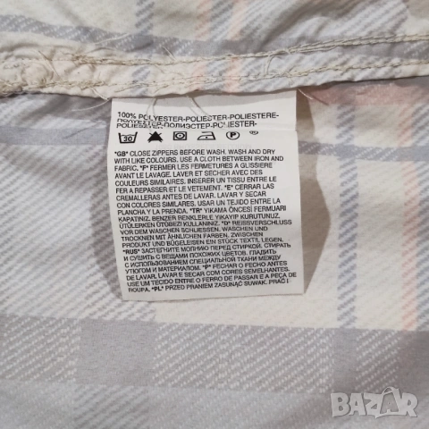 Levi’s Engineered Jeans ветровка с качулка каре – размер L, снимка 11 - Якета - 53683914