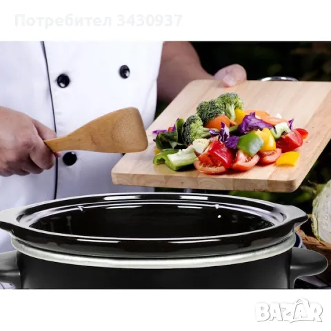 Уред за бавно готвене Star-Light SCB-418BL, 3.5 л, снимка 4 - Уреди за готвене на пара - 49442312