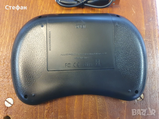 Мини безжична клавиатура с тъчпад , съвместима със Смарт Телевизори, TV Box, Компютри и Android устр, снимка 5 - Друга електроника - 51982883