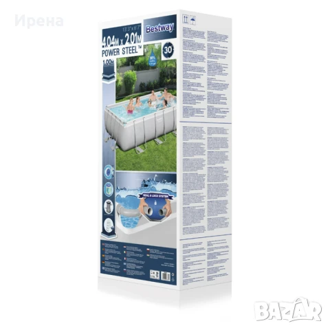 БАСЕЙН 404X201X100CM BESTWAY, снимка 4 - Басейни и аксесоари - 51360950