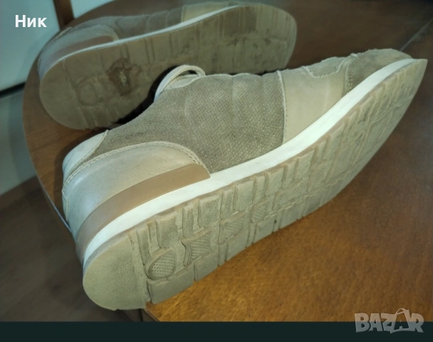 Продавам спортни обувки от естествена кожа и набук , снимка 3 - Спортно елегантни обувки - 53754912