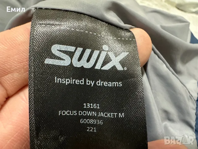 Пухено яке Swix Focus 750 Down Jacket, Размер S, снимка 8 - Якета - 48819381