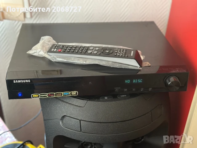Samsung HT-TZ212 с дистанционно, снимка 1