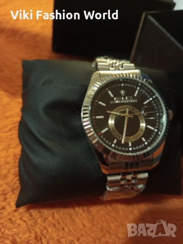 ROLEX Мъжки Часовник Нов Уникален, снимка 3 - Мъжки - 53183429