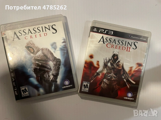 Игри за PS3 assassins creed 1 и 2 Playstation 3 