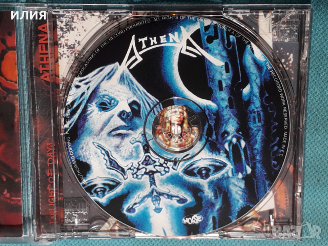 Athena- 2000- Twilight Of Days (Heavy Metal,Speed Metal), снимка 3 - CD дискове - 45062864