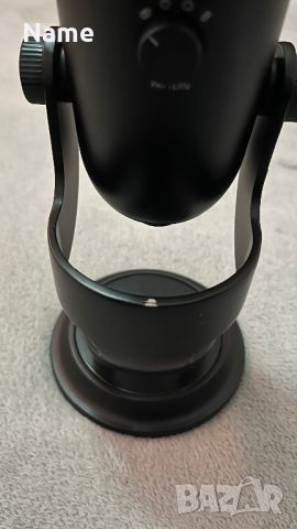 Микрофон Blue Yeti Blackout, снимка 3 - Микрофони - 46804946