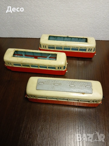 Стара ГДР играчка мотриса., снимка 2 - Колекции - 54192684