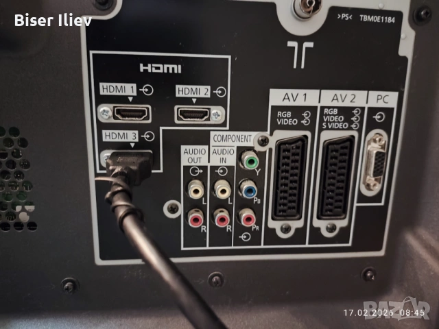 Продавам Телевизор Panasonic Viera TH-42PV80P, снимка 5 - Телевизори - 53525210