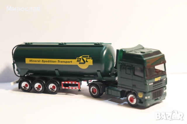 HERPA H0 1/87 DAF СИЛОЗ ЦИСТЕРНА КАМИОН МОДЕЛ, снимка 6 - Колекции - 52711293