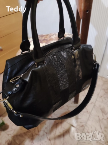 Нова луксозна италианска кожена чанта Nero Giardini, снимка 5 - Чанти - 52022702