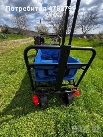 Beau Jardin Folding Garden Wagon Trolley 80kg Capacity Outdoor Camping Cart, снимка 9 - Други стоки за дома - 54168665