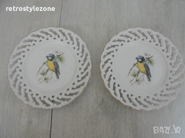 № 8255 Две колекционерски порцеланови чинии / пана – TERRA 