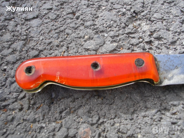 СТАР БЪЛГАРСКИ НОЖ, снимка 3 - Антикварни и старинни предмети - 51525390