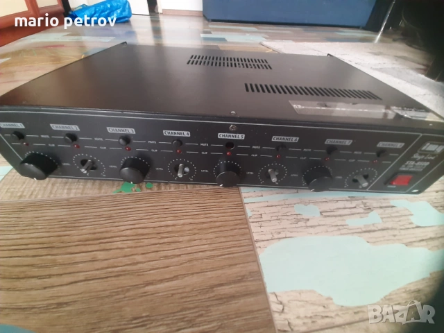 Продавам повредено осем канално мощтно стъпало IGM STAGE LINE STA850D ЦЕНА-45 Евро, снимка 9 - Други - 54114136