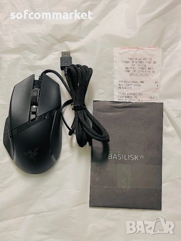 Геймърска мишка Razer Basilisk V3 с гаранция, снимка 2 - Клавиатури и мишки - 53732260