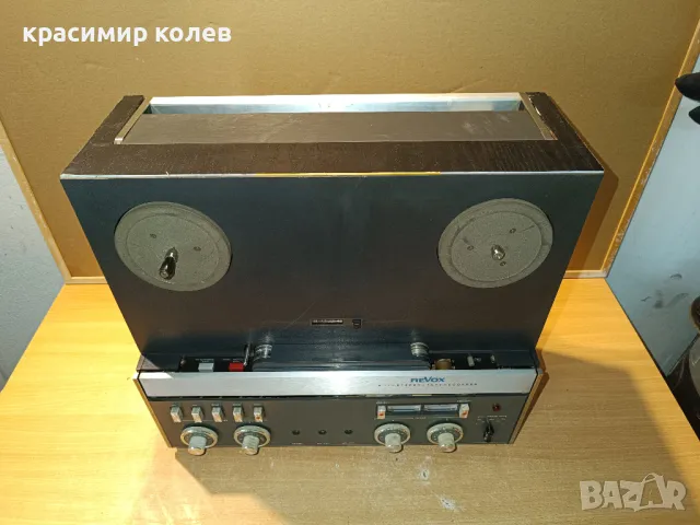 магнетофон "REVOX A 77 mk 4"+адаптер+ролки, снимка 4 - Декове - 48141958