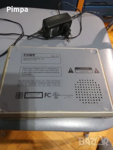 Dvd player Coby  двд + дискове, снимка 3 - Плейъри, домашно кино, прожектори - 49131065