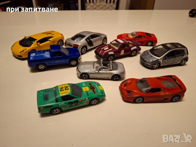 Колички Audi, Porsche 911, Lamborghini, Ferrari, Dodge Ram1/46 до 1/32, burrago Italy 1/43, снимка 3 - Колекции - 50531062