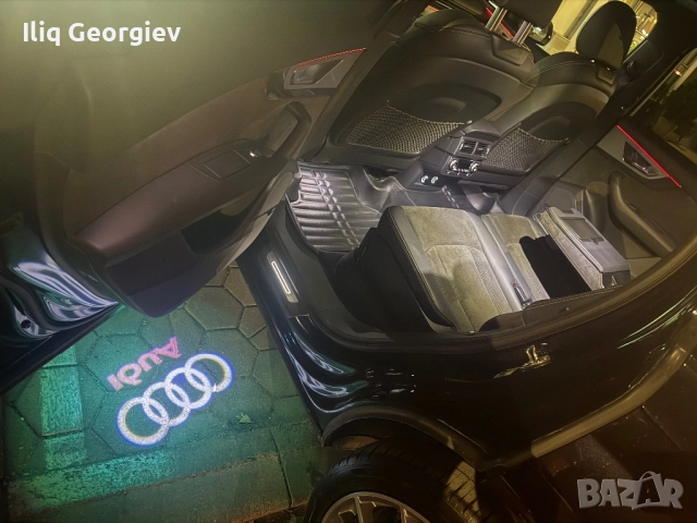 Аudi Sq7-Shadow line/22-летни/20-зимни/Реални км./Пано/Acc/diesel-hibrid/keyless/FULL/КАТО НОВА, снимка 9 - Автомобили и джипове - 52194148