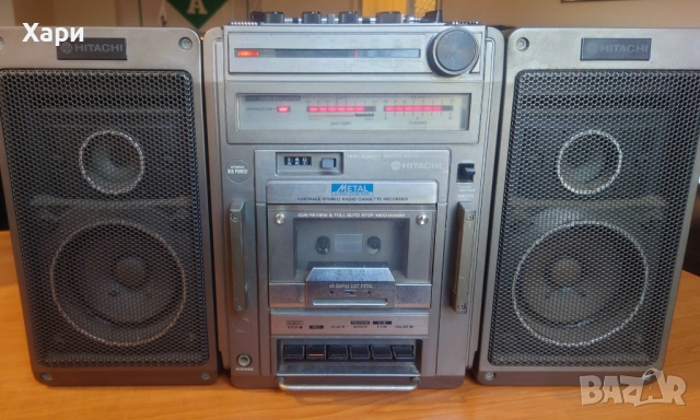 Радио касетофон /Ghettoblaster/Hitachi TRK-9140E
