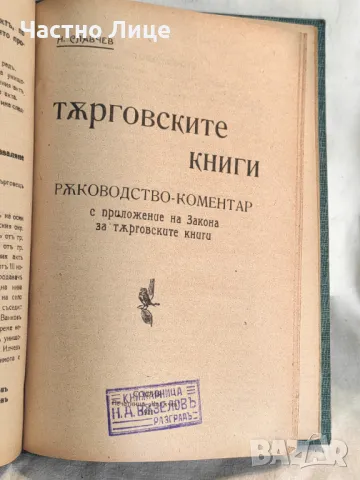 Книга Упътване за Вписване по Закона за Привилегиите 1927 и 1921, снимка 2 - Специализирана литература - 47334149