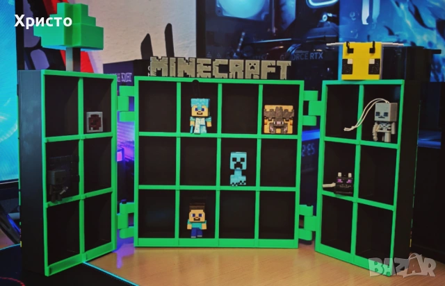 Поставка за Kinder Joy фигурки от колекцията Minecraft, снимка 3 - Други - 53866987
