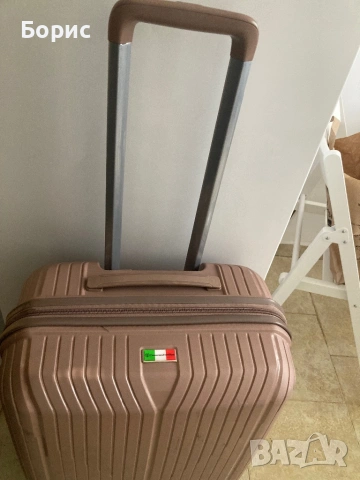 Куфар Francesco Ferellino Fossette, 76 x 50 x 31 см, снимка 3 - Куфари - 53390758