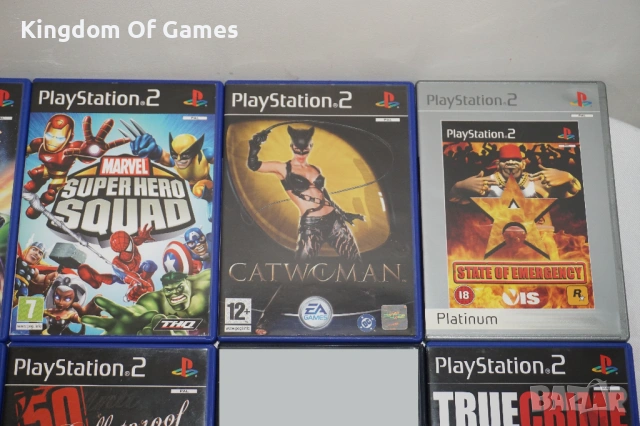Игри за PS2 Marvel Super Hero Squad/Catwoman/Ben 10 Cosmic Destruction/Mike Tyso, снимка 3 - Игри за PlayStation - 48257539