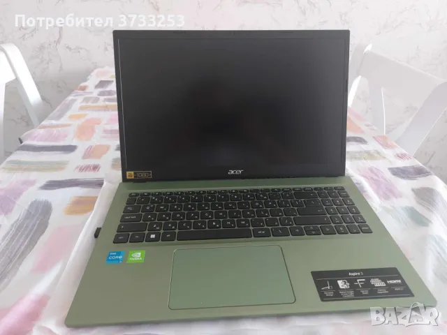 Продавам Лаптоп Acer Aspire 3 A315 11та генерация, снимка 7 - Лаптопи за дома - 47557720